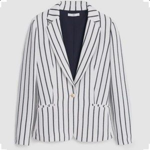 MANGO XS Striped Blazer NWT